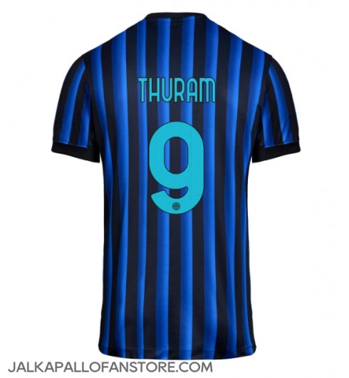 Inter Milan Marcus Thuram #9 Kotipaita 2025-26 Lyhythihainen Inter Milan Marcus Thuram #9 Kotipaita 2025-26 Lyhythihainen